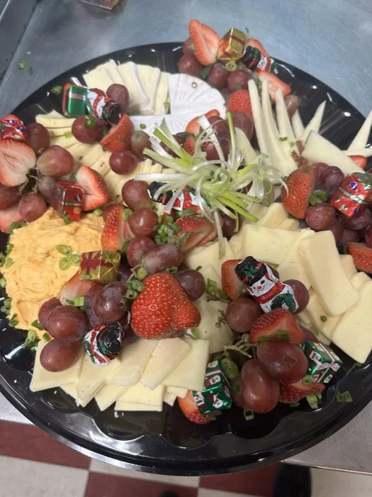 International cheese catering platter
